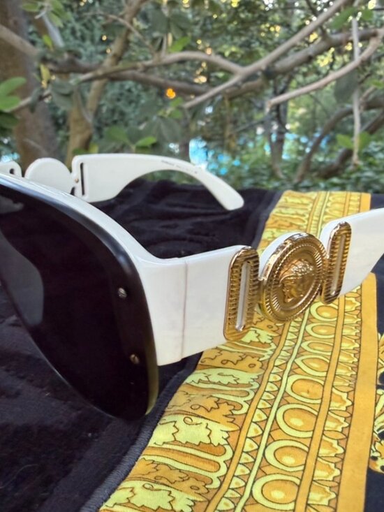 Versace Medusa shield sunglasses main image 5